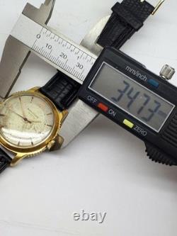 MONTRE-BRACELET HOMME SUISSE VINTAGE JAEGER LeCOULTRE PARE-CHOCS