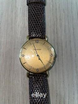 MONTRE OR GOLD 18K JAEGER LeCOULTRE AUTOMATIC / MECHANIC SWISS MADE 1940