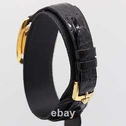 Mgt Jaeger le Coultre 6147 Mécanique Montre Cadran Blanc Véritable Boucle Femmes