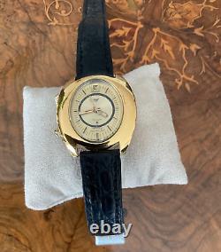 Mo Ntre Jaeger Lecoultre Memovox Automatic Watch Gold Plated Stainless Steel