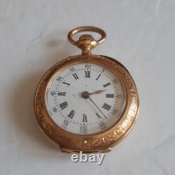 Montre À Gousset Le Coultre. Or 18k. Fonctionne