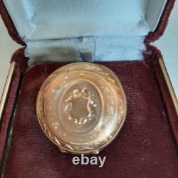 Montre À Gousset Le Coultre. Or 18k. Fonctionne