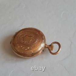 Montre À Gousset Le Coultre. Or 18k. Fonctionne