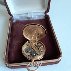 Montre À Gousset Le Coultre. Or 18k. Fonctionne