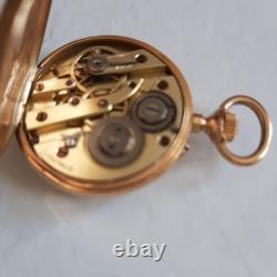 Montre À Gousset Le Coultre. Or 18k. Fonctionne