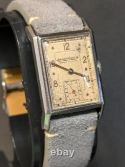 Montre Ancienne Jaeger Lecoultre Uniplan Vers 1950s Mecanic Cal 438