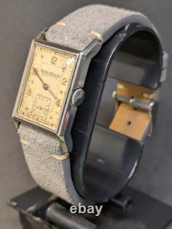 Montre Ancienne Jaeger Lecoultre Uniplan Vers 1950s Mecanic Cal 438