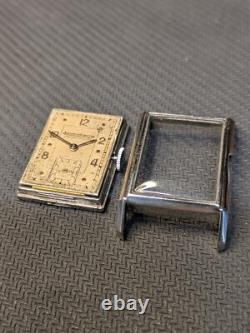 Montre Ancienne Jaeger Lecoultre Uniplan Vers 1950s Mecanic Cal 438