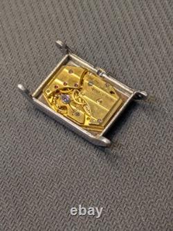 Montre Ancienne Jaeger Lecoultre Uniplan Vers 1950s Mecanic Cal 438