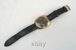 Montre Ancienne LeCoultre Benrus 14K Electroplated Or Fonctionne 1960-70