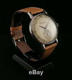 Montre Ancienne Vintage Watch Big Jaeger Lecoultre 50's Manual Wind