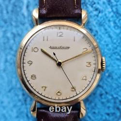 Montre-Bracelet Homme Vintage Jaeger LeCoultre à Remontage Main en Or