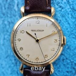 Montre-Bracelet Homme Vintage Jaeger LeCoultre à Remontage Main en Or