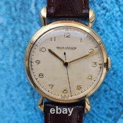 Montre-Bracelet Homme Vintage Jaeger LeCoultre à Remontage Main en Or