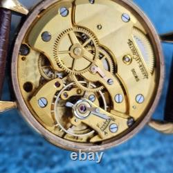 Montre-Bracelet Homme Vintage Jaeger LeCoultre à Remontage Main en Or