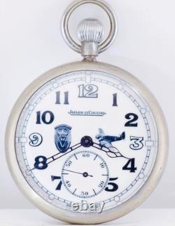 Montre De Poche Militaire WWII Jaeger-LeCoultre Niveau Musée Prix Aviation UK