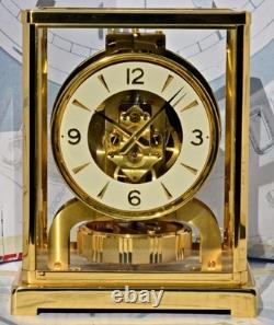 Montre Décorative Atmos Jaeger-LeCoultre D'époque 1972 En Excellentes Conditions