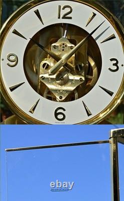 Montre Décorative Atmos Jaeger-LeCoultre D'époque 1972 En Excellentes Conditions