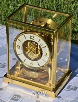 Montre Décorative Atmos Jaeger-LeCoultre D'époque 1972 En Excellentes Conditions