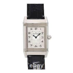 Montre Femme JAEGER LECOULTRE Reverso Duetto Diamond Q2668412 Argent Noir SS