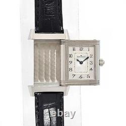 Montre Femme JAEGER LECOULTRE Reverso Duetto Diamond Q2668412 Argent Noir SS