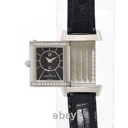 Montre Femme JAEGER LECOULTRE Reverso Duetto Diamond Q2668412 Argent Noir SS