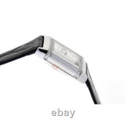 Montre Femme JAEGER LECOULTRE Reverso Floral Diamond Q265420 Quartz Silver