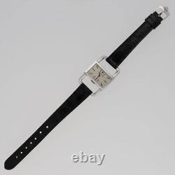 Montre Femme Manuelle JAEGER-LECOULTRE 613442 Cadran Argent Cuir