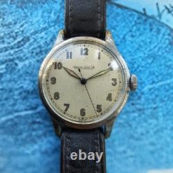 Montre Homme Militaire Vintage Jaeger LeCoultre WWII Cadran Tritium Cal P478