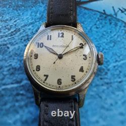 Montre Homme Militaire Vintage Jaeger LeCoultre WWII Cadran Tritium Cal P478