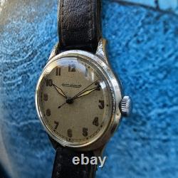 Montre Homme Militaire Vintage Jaeger LeCoultre WWII Cadran Tritium Cal P478