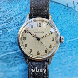Montre Homme Militaire Vintage Jaeger LeCoultre WWII Cadran Tritium Cal P478