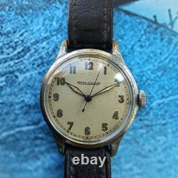 Montre Homme Militaire Vintage Jaeger LeCoultre WWII Cadran Tritium Cal P478