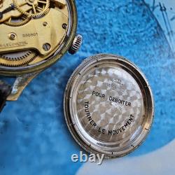 Montre Homme Militaire Vintage Jaeger LeCoultre WWII Cadran Tritium Cal P478