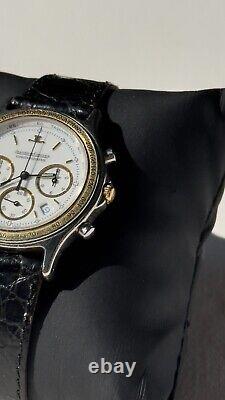 Montre JAEGER LE COULTRE Heraion Réf. 115.5.31 Chronographe Or & Acier V