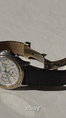 Montre JAEGER LE COULTRE Heraion Réf. 115.5.31 Chronographe Or & Acier V