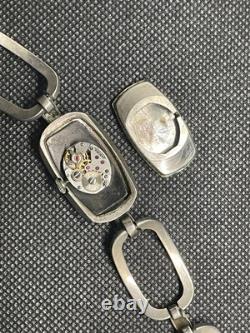 Montre Jaeger Femme Mecanical Automatique Bracelet en Argent