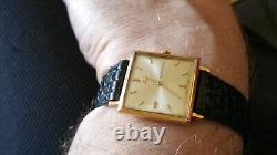 Montre Jaeger LeCoultre 18K Vintage Mens Watch