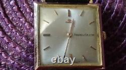 Montre Jaeger LeCoultre 18K Vintage Mens Watch