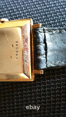Montre Jaeger LeCoultre 18K Vintage Mens Watch