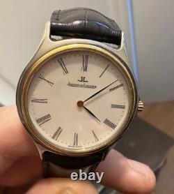 Montre Jaeger-LeCoultre Homme Classique Acier & Or-Cadran Romain Très Bon État