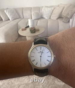 Montre Jaeger-LeCoultre Homme Classique Acier & Or-Cadran Romain Très Bon État