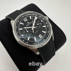 Montre Jaeger LeCoultre Polaris 42Mm Chronographe Acier Cadran Noir Q9028471