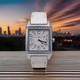 Montre Jaeger-LeCoultre Reverso Squadra Diamants 234.8.47 Cadran Blanc