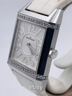 Montre Jaeger-LeCoultre Reverso Squadra Diamants 234.8.47 Cadran Blanc