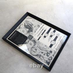 Montre Jaeger Lecoultre 1961 Française Vintage Ad Encadrée Collection