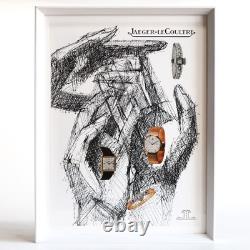 Montre Jaeger-Lecoultre 1961 Jean Colin Illustration Française Vintage Ad