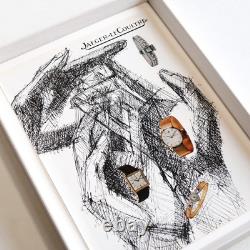 Montre Jaeger-Lecoultre 1961 Jean Colin Illustration Française Vintage Ad
