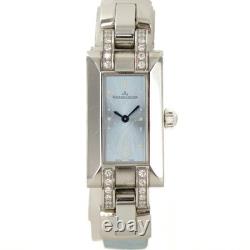 Montre Jaeger Lecoultre Ideale 460.8.08 en cuir de vache en acier