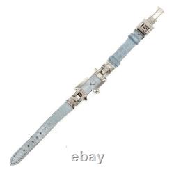 Montre Jaeger Lecoultre Ideale 460.8.08 en cuir de vache en acier